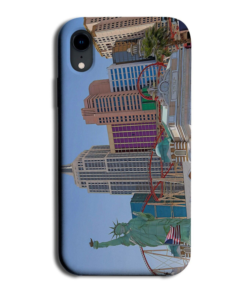 Las Vegas Buildings Phone Case Cover Photo Strip Hotels Hotel Rollercoaster BP37