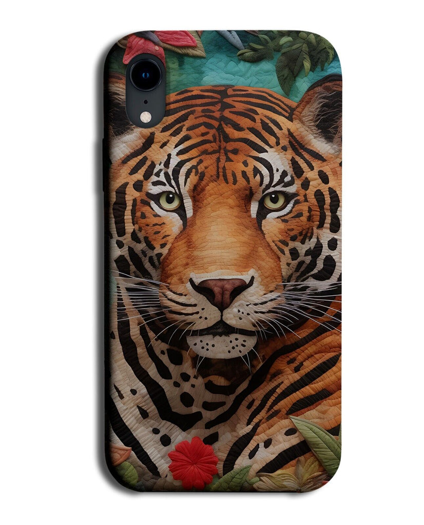 Colourful Jaguar Phone Case Cover Jaguars Face Animal Leopard Head Jungle DC72