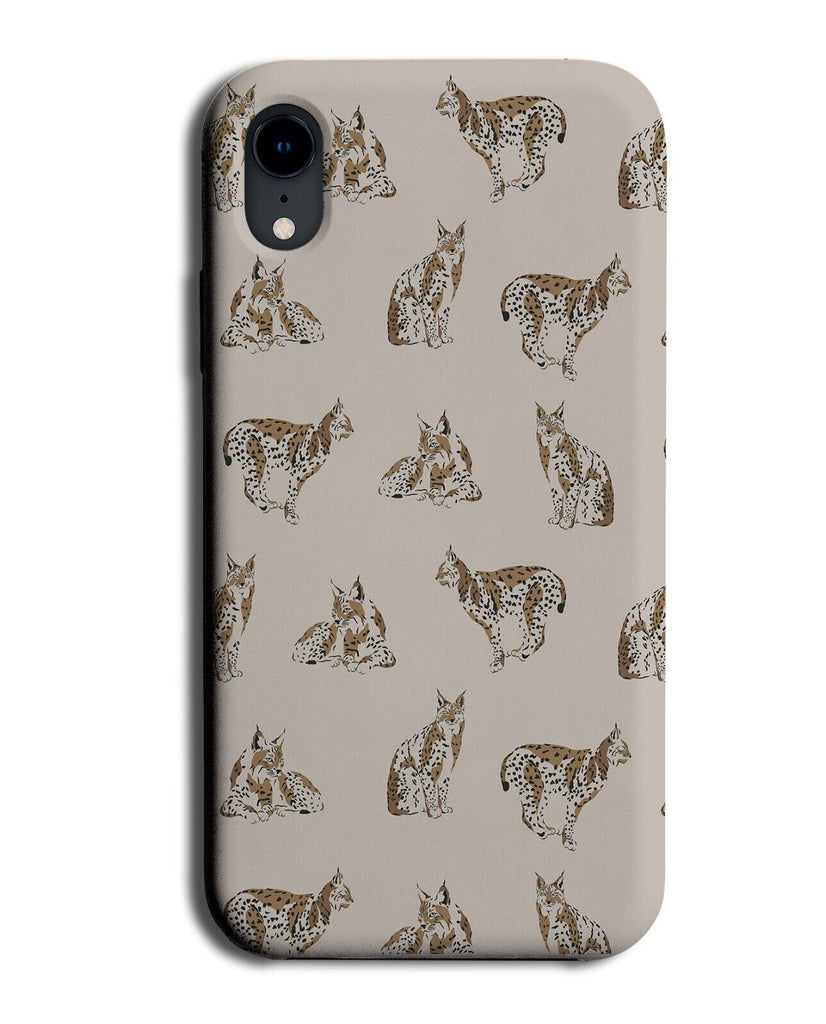 Lynx Cat Phone Case Cover Pattern Lynx's Lynxes Animal Design Cats African BK32