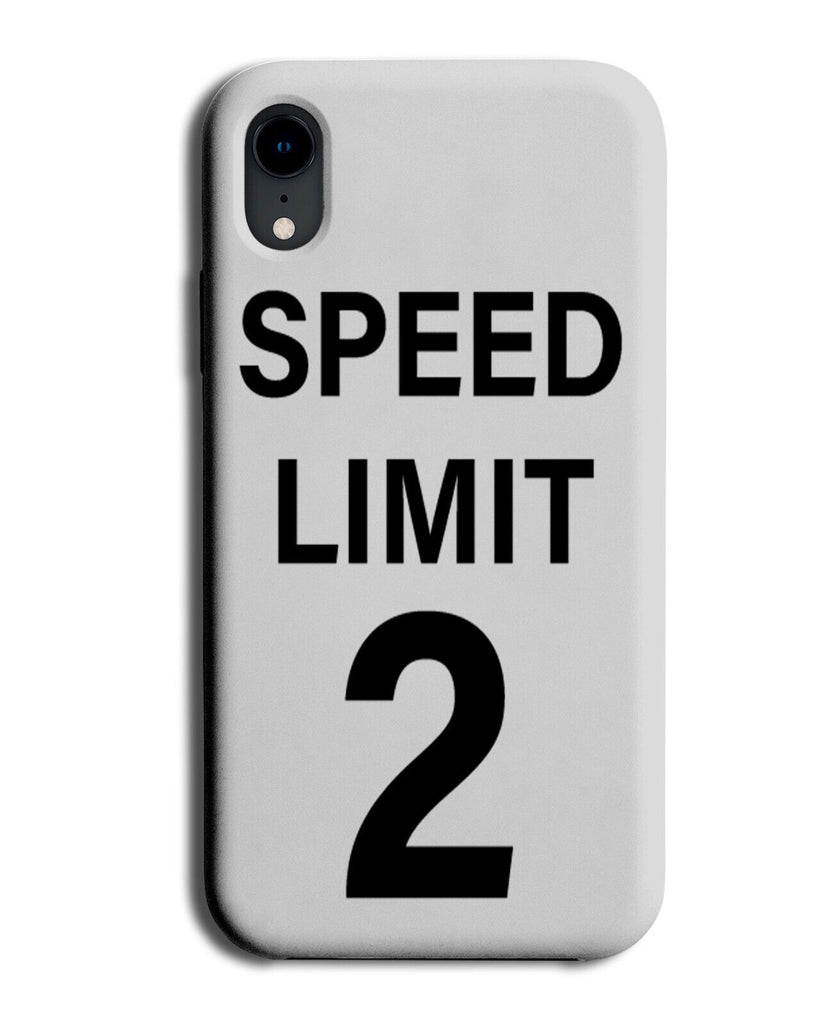 Speed Limit Sign Phone Case Cover 2 MPH Road Street Signs Design Urban BQ59