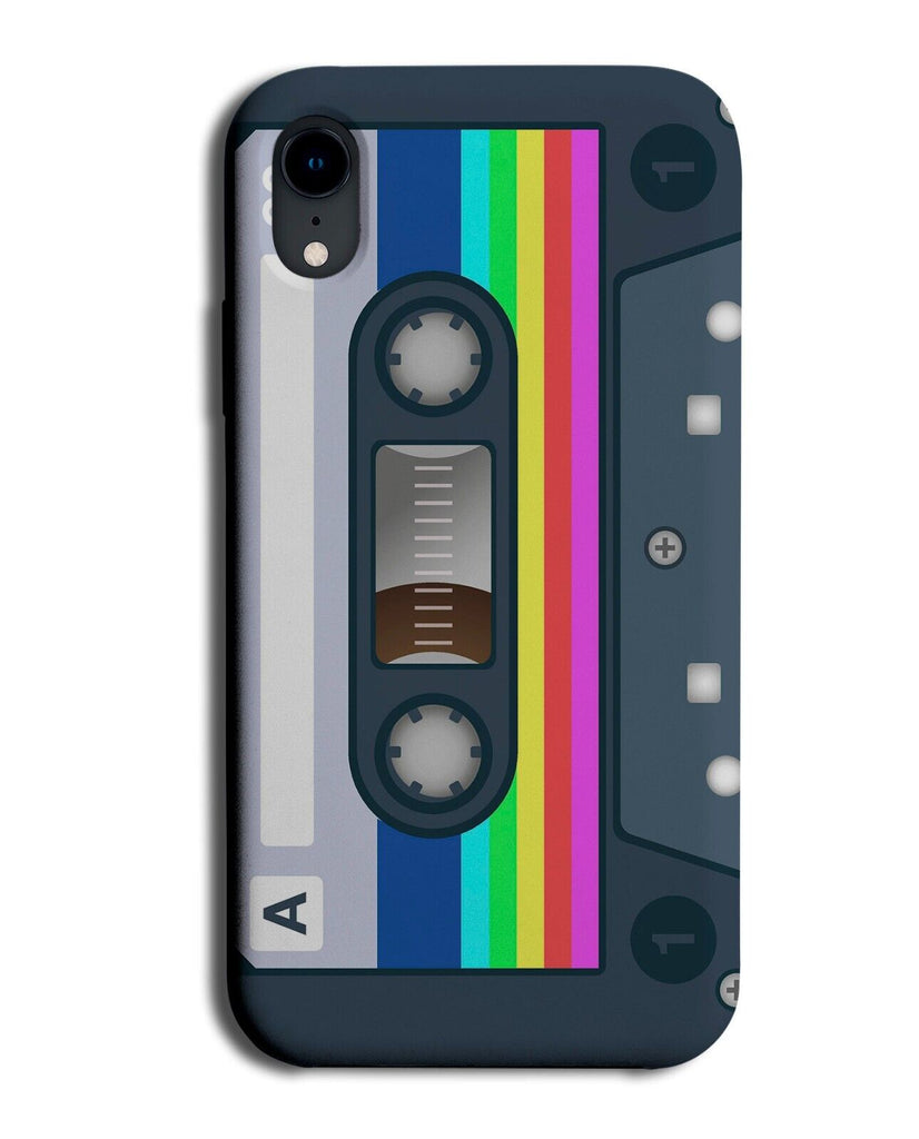 Retro Colourful Cassette Tape Phone Case Cover Cassettes Vintage Throwback Q571