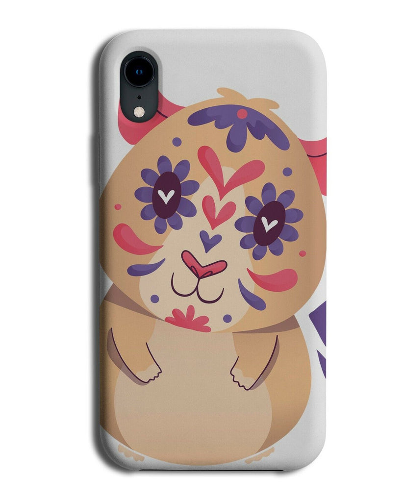 Mexican Floral Hamster Phone Case Cover Hamsters Tribal Pattern Make Up J785