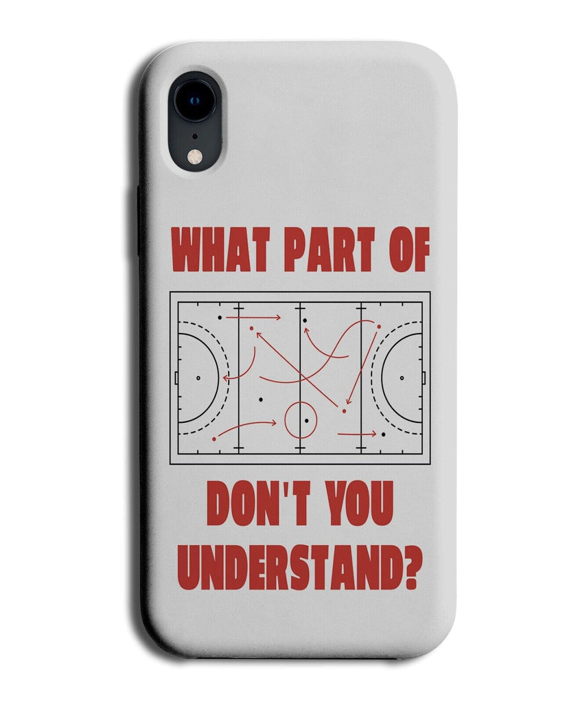 Funny Hockey Game Plan Phone Case Cover Field Ice Mens Girls Coach Tactic P874