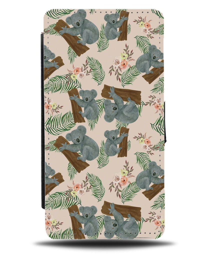 Hanging Koala Bears Flip Wallet Case Bear Koalas Cartoon Animal Koalabear CG65