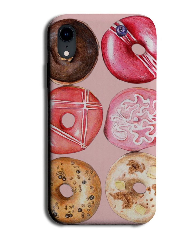 Sweet Tooth Phone Case Cover Doughnuts Dessert 6 Pack Pac Fatty Food Funny Q555B