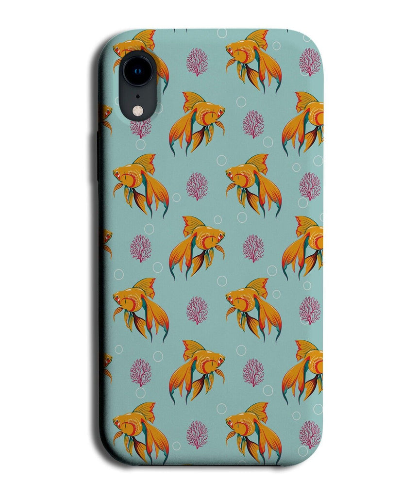Goldfish Shapes Phone Case Cover Gold Fish Goldfishes Orange Coloured Fush BH04