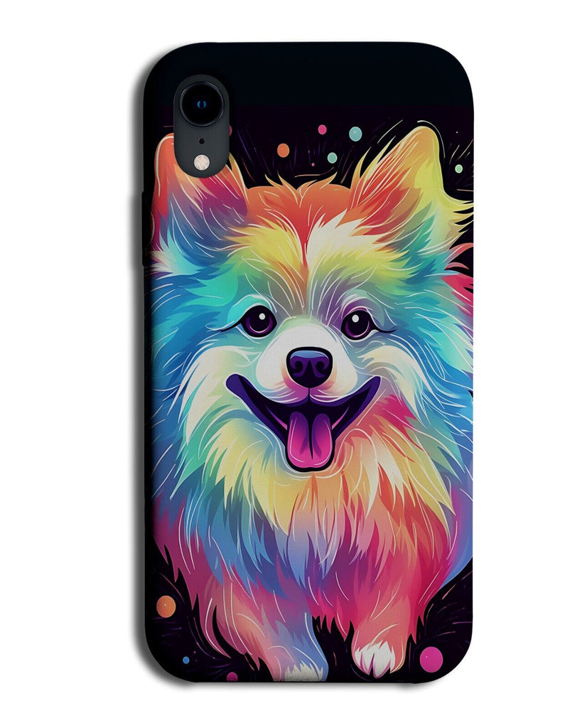 Colourful Pomeranian Dog Phone Case Cover Dogs Pomeranian Pop Art Vibrant DH35