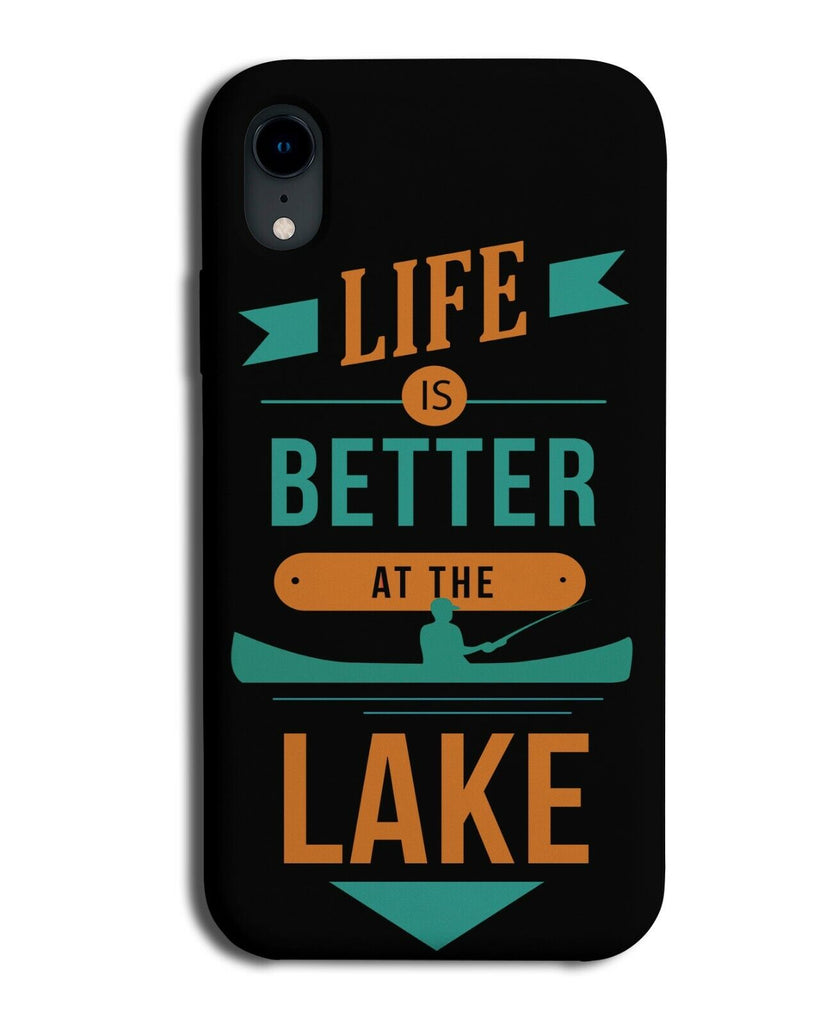 Lake Fishing Quote Phone Case Cover Slogan Writing Phrase Sentence Words J364