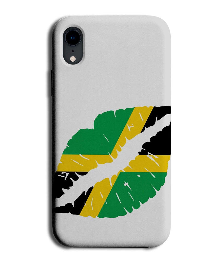 Jamaican Kiss Phone Case Cover Jamaica Lipstick Lip Stick Marks Kiss Lips AU24