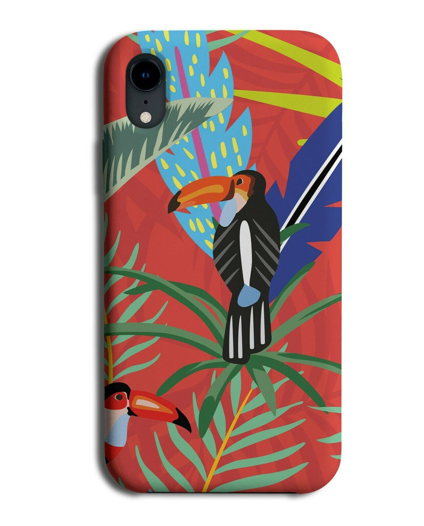Toucan In The Rainforrest Phone Case Cover Toucans Parrot Leafy Beak F698