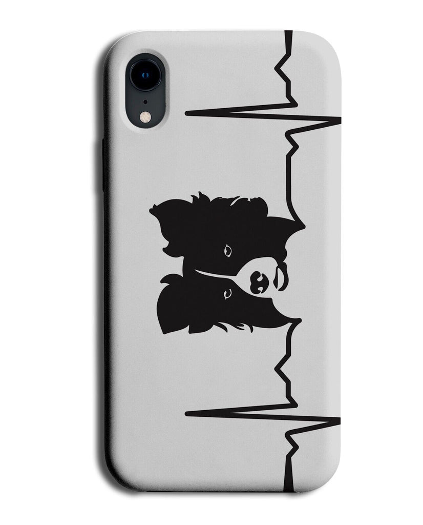 Border Collie Phone Case Cover Collies Dog Dogs Heartbeat Gift Lover Funny AE78