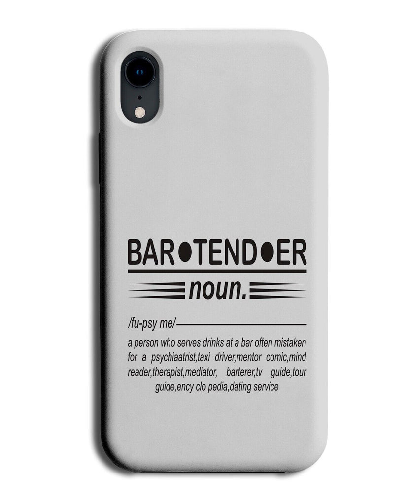 Funny Bartender Phone Case Cover Bartenders Phrase Bar Tender Barman Bars P349
