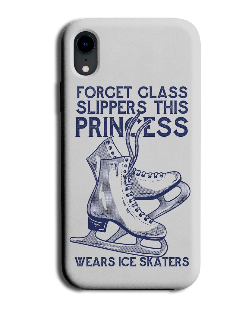 Forget Glass Slippers This Princess Wears Ice Skates Phone Case Cover P893