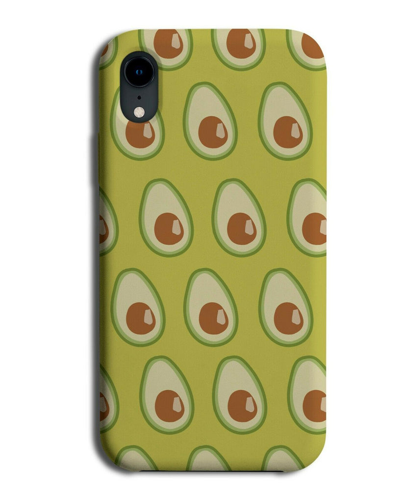 Dark Green Avocados Phone Case Cover Avocado Posh Fruit Funny Gift Present si5