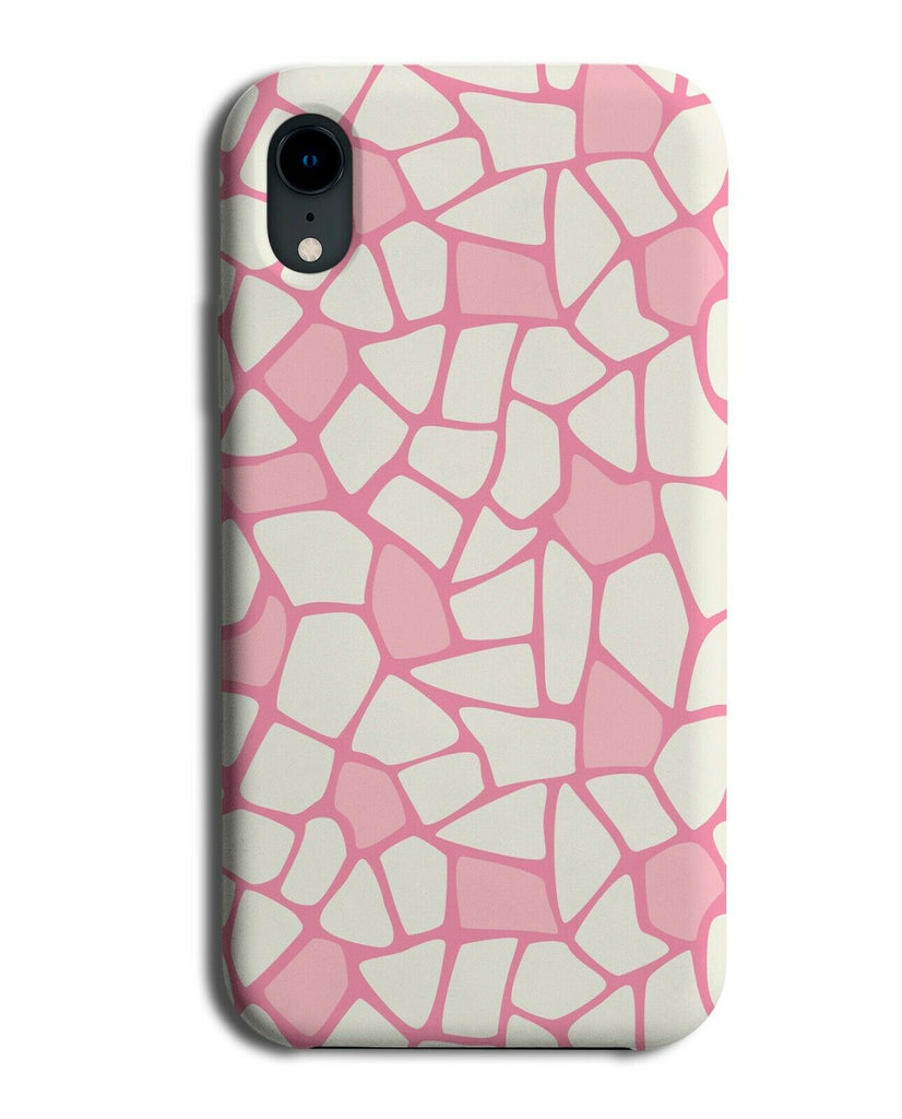 Pink and White Tile Pattern Phone Case Cover Tiles Coloured Girls Jumble F660
