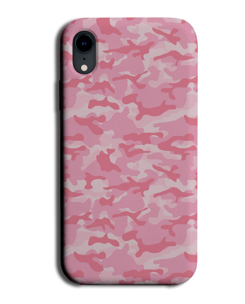 Baby Pink Girls Camo Print Phone Case Cover Colours Camouflage Army Girl AY52