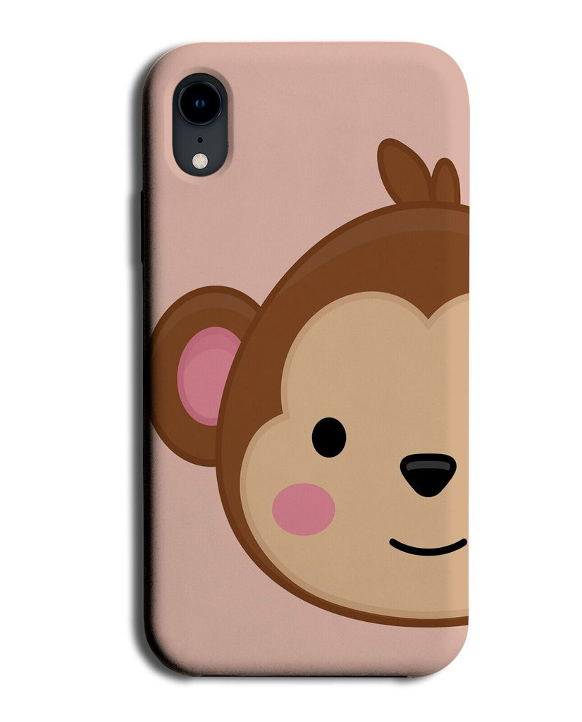 Children's Monkey Animal Phone Case Cover Monkeys Face Kids Child's Kid Q484M