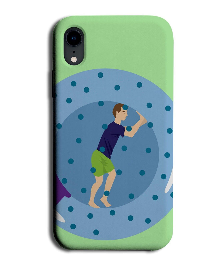 Zorbing Phone Case Cover Zorb Ball Bubble Boy Hamster Zorber Cartoon Man P326