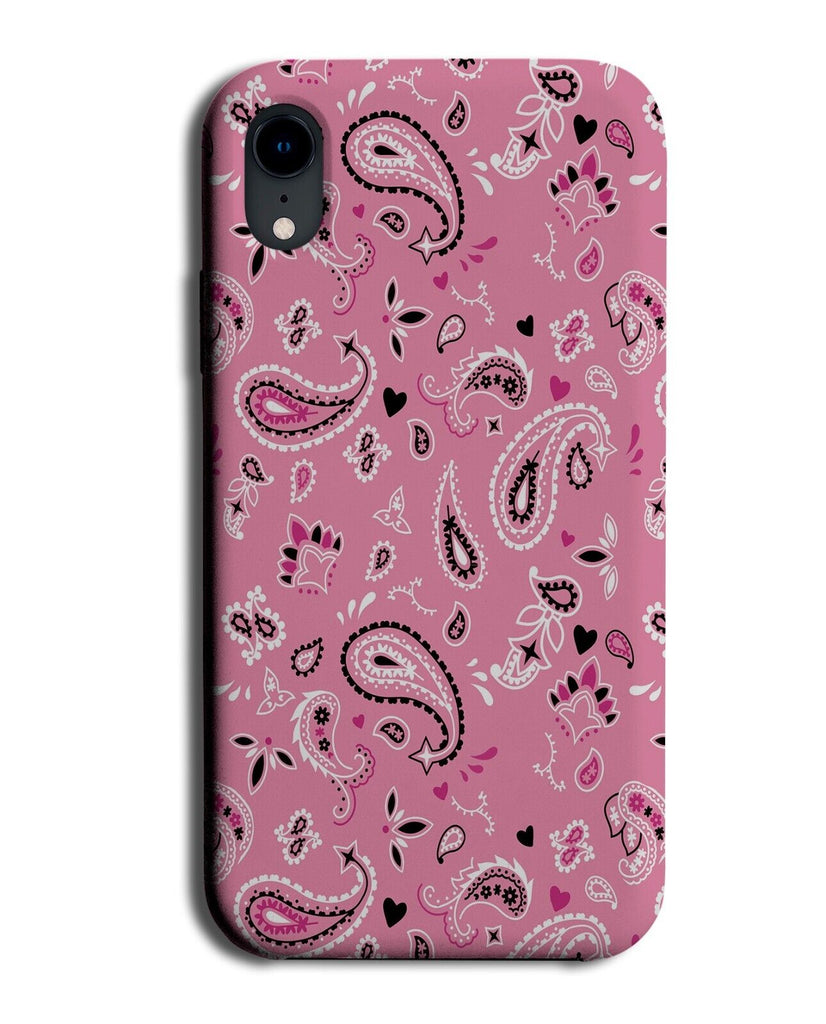 Baby Pink Paisley Shapes Phone Case Cover Paisleys Indian Tribal Style Pale DB33