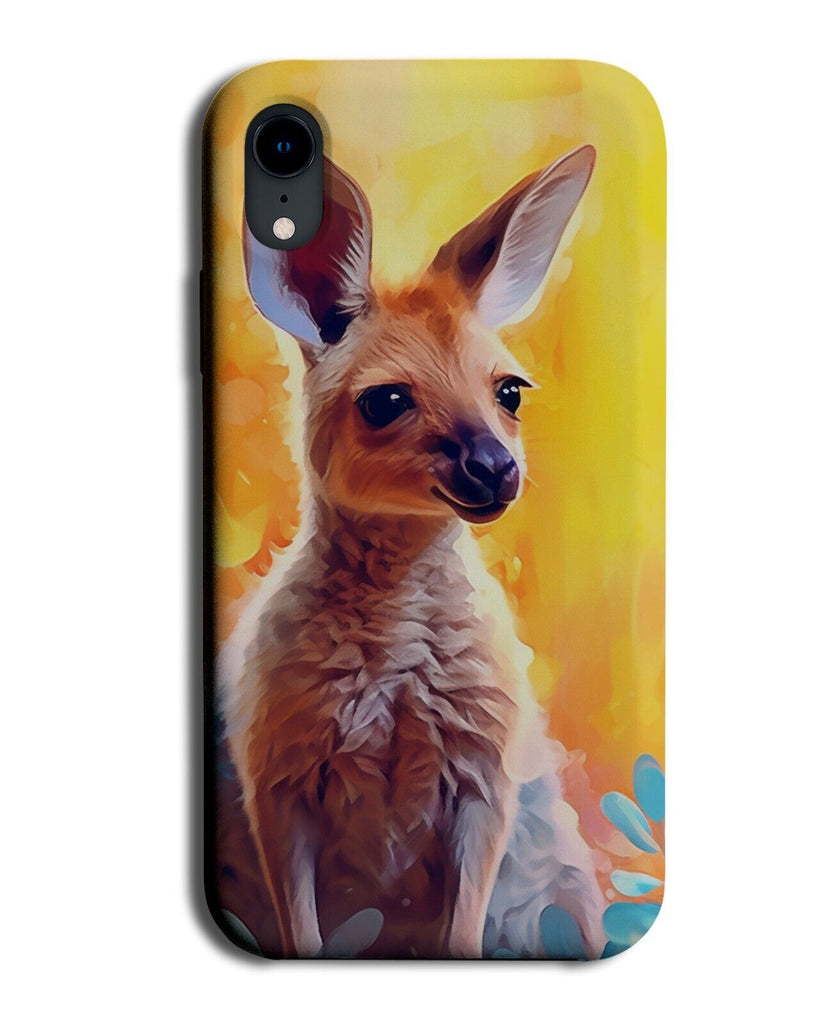 Sunset Kangaroo Phone Case Cover Kangaroos Baby Joey Tiny Roo Roos Animal DB91