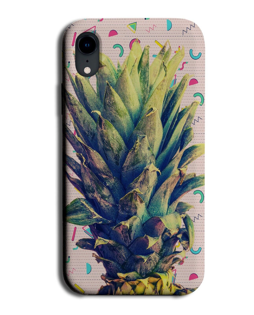 Retro Pineapple Top Phone Case Cover Pineapples Stem Vintage 80s 90s Funky CJ36