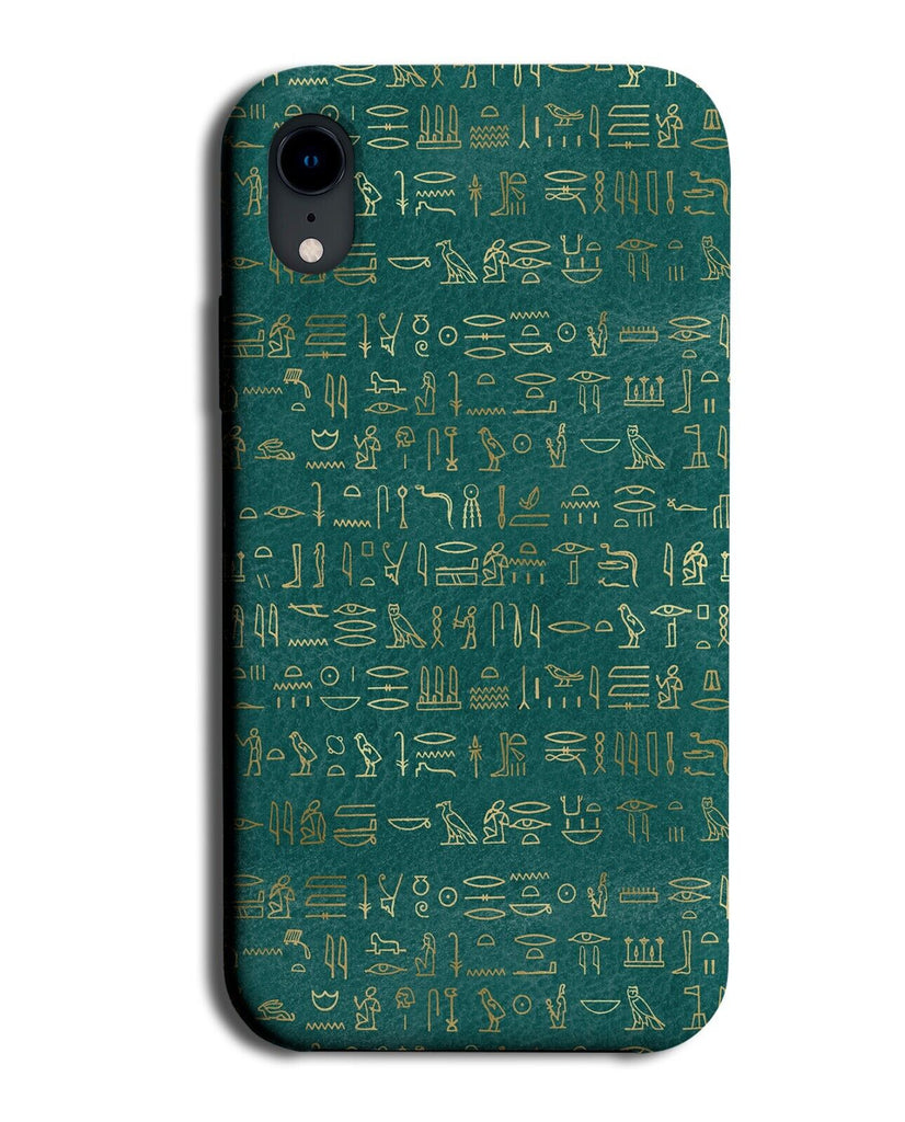 Egyptian Hieroglyphics Phone Case Cover Words Writing Symbols Shapes AI67