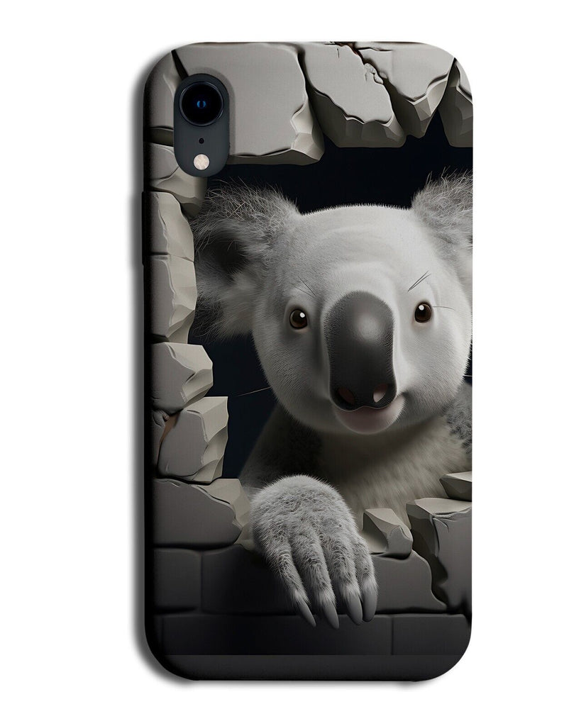 Novelty Weird Koala Bear Design Phone Case Cover Koalas Face Hilarious LOL CV83