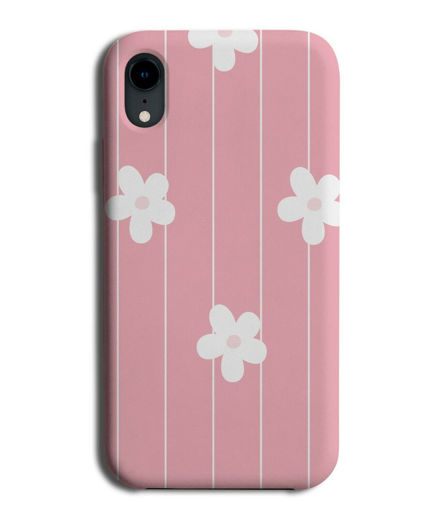 Pink and White Daisy Shapes Phone Case Cover Flower Flowers Floral Cartoon E999