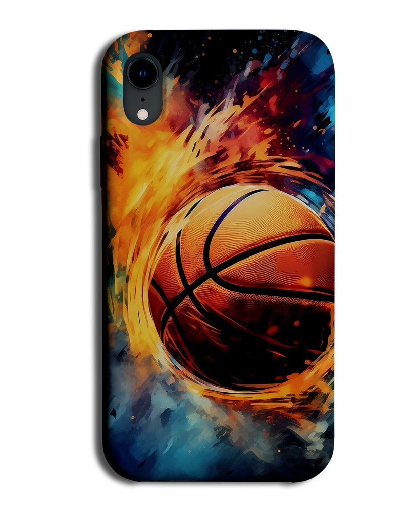 Fire Basketball Phone Case Cover Basketballs Ball Fireball Player Sport CY96