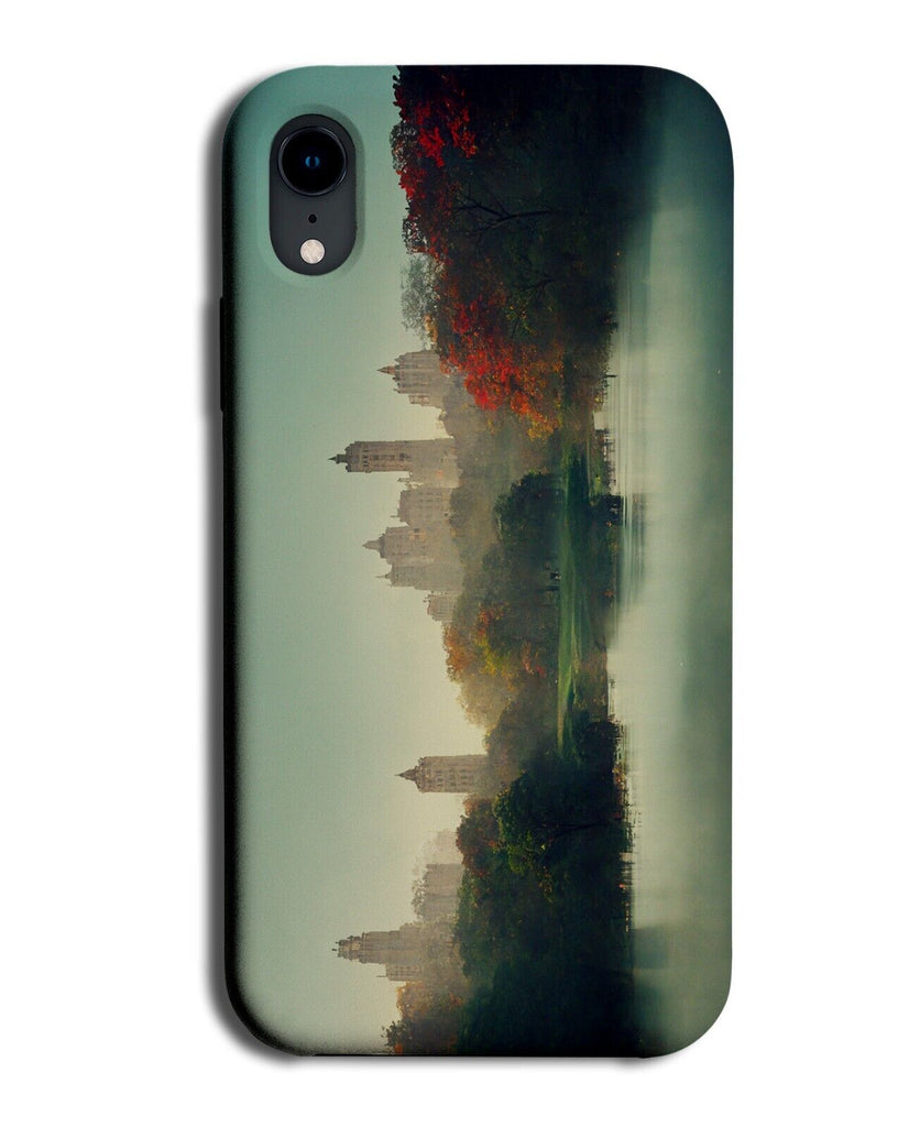 Foggy Central Park Phone Case Cover Fog Misty Mist New York Centrel Perk BI70