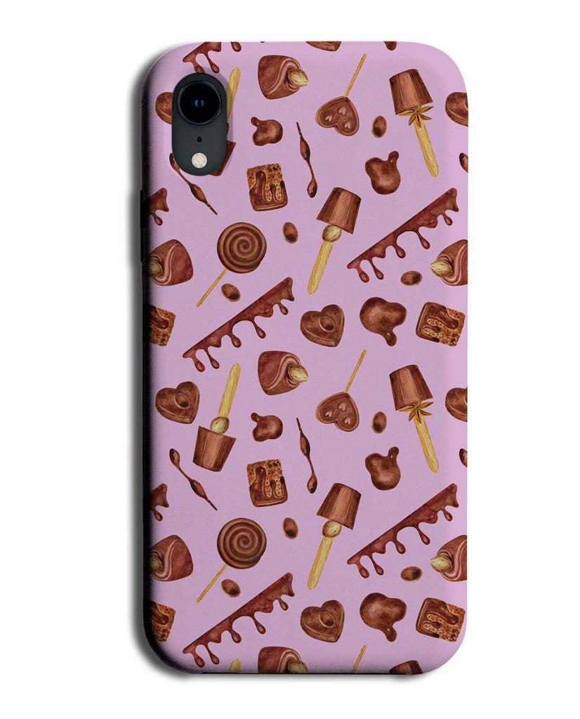 Chocolate Sweet Tooth Phone Case Cover Gift Style Lolly Food Chocolates Q824D