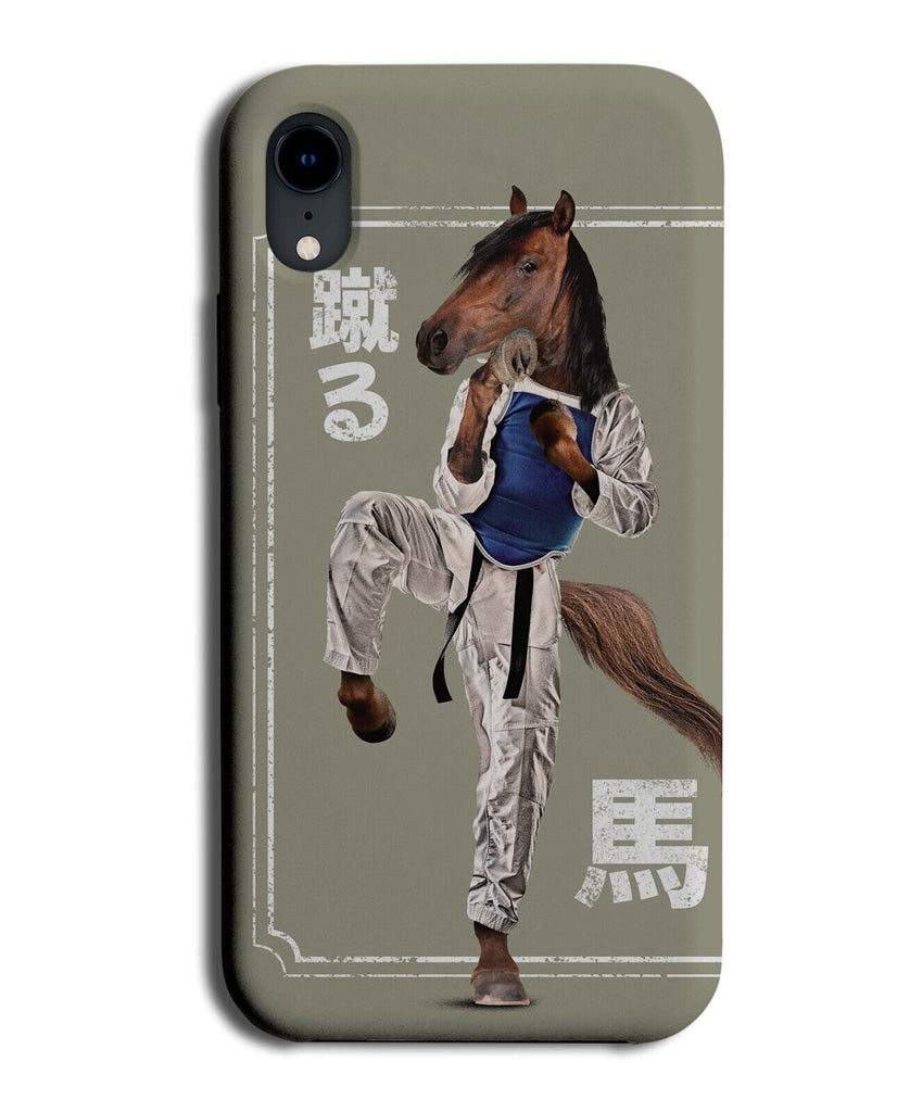 Kung Fu Horse Phone Case Cover Horses Karate Judo Fighter Martial Arts Pony P882