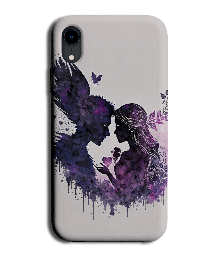 Dark Fairy Couple Phone Case Cover Angel Angels Grunge Gothic Relationship AI35