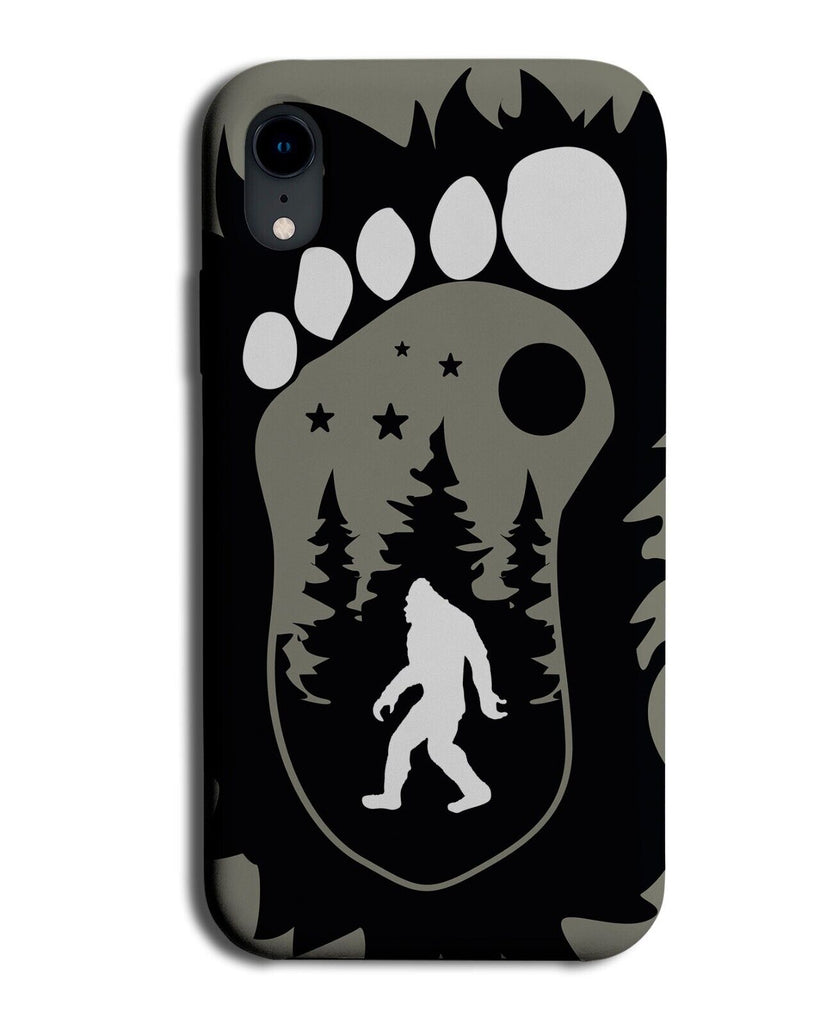 Big Foot Footprint Phone Case Cover Footprints Shape Sighting Sasquatch Q532A