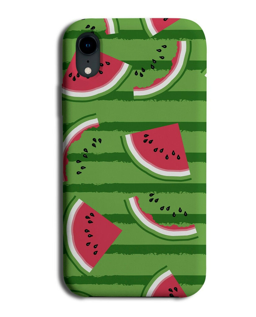 Watermelon Slice Pattern Phone Case Cover Piece Pieces Chunk Chunks E815