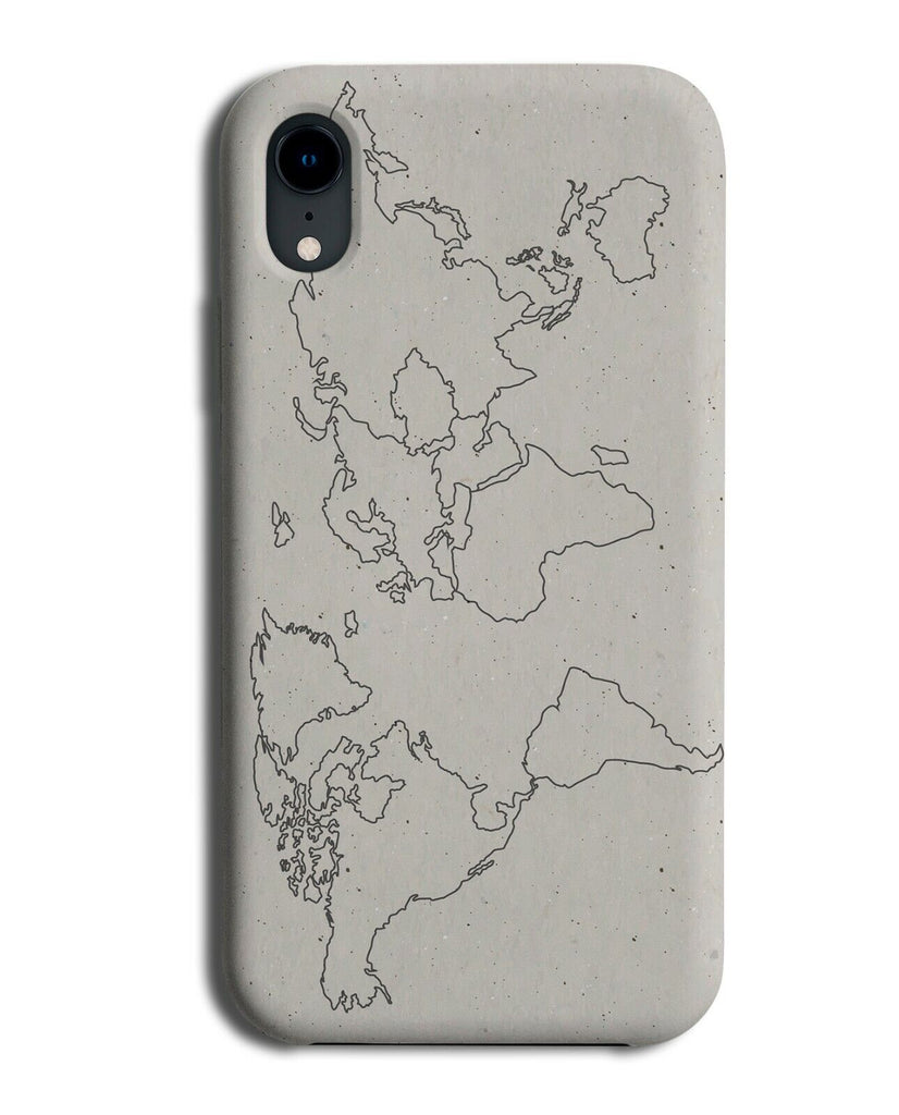 Vintage World Map Phone Case Cover Atlas Countries Earth Shapes K886