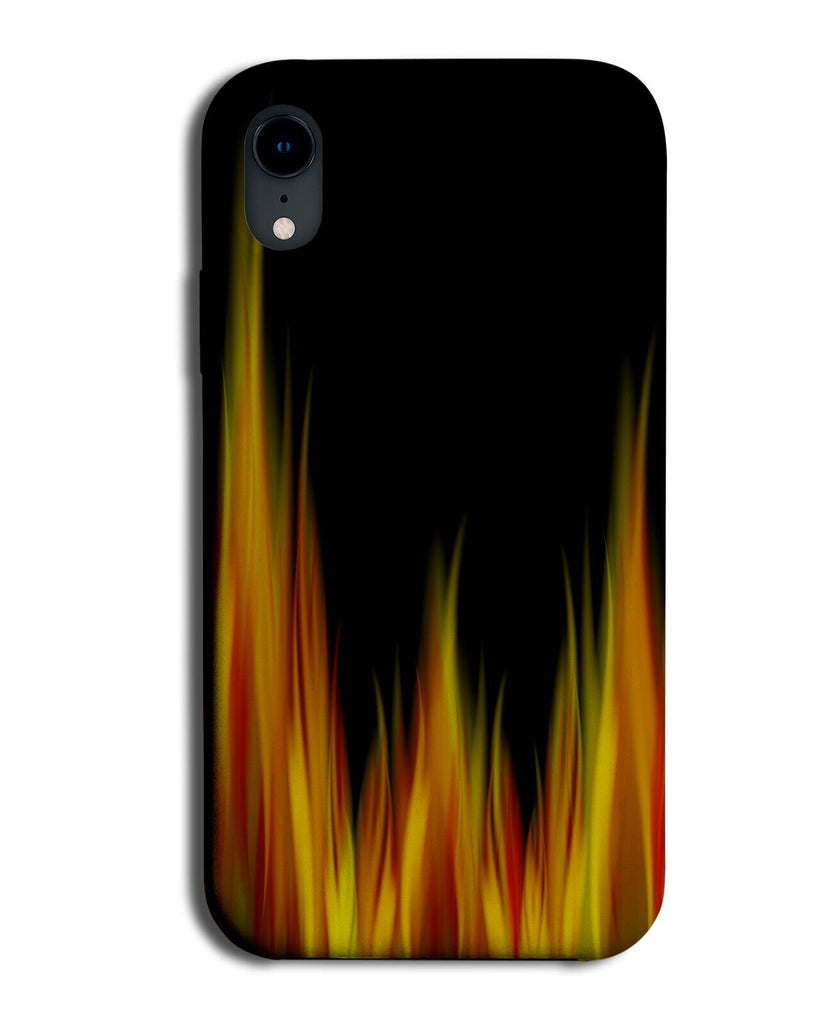 Firey Flames Phone Case Cover Fire Fires Flame Bonfire Flame's Orange Red CH23