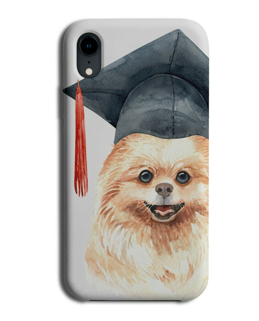 Pomeranian Phone Case Cover Dog Graduate Teacher Graduation Hat K600