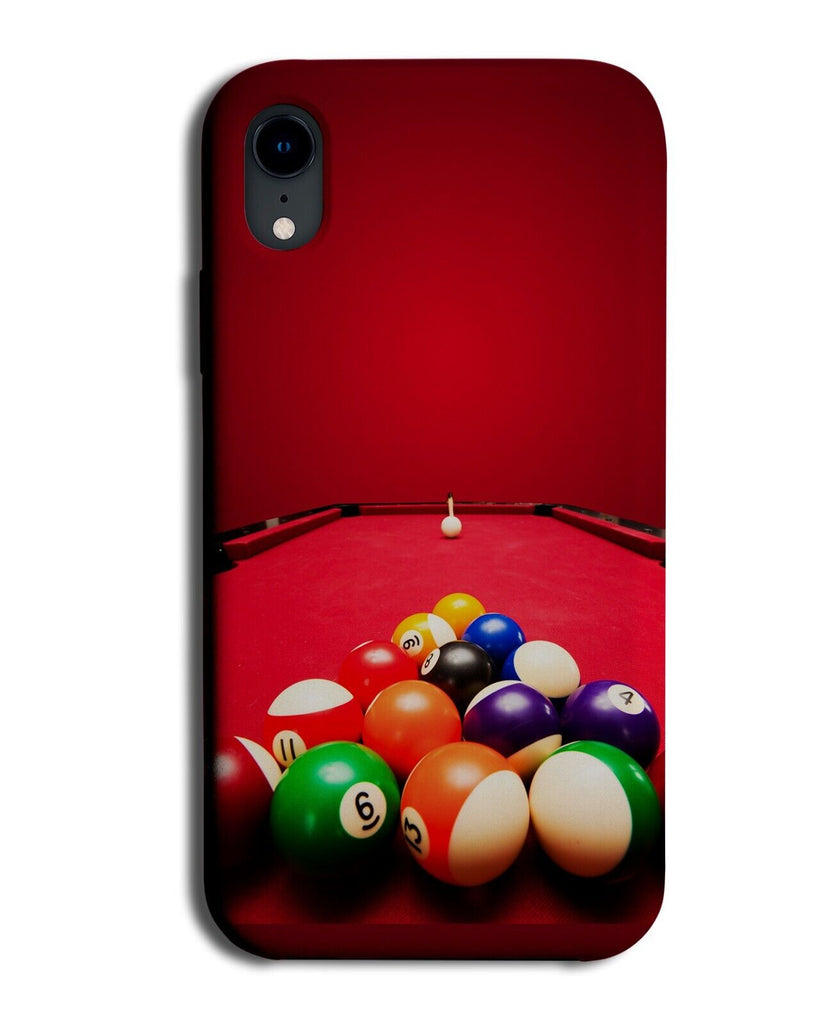 Pool Table Phone Case Cover Ball Balls Picture Player Snooker Pub Room BG46