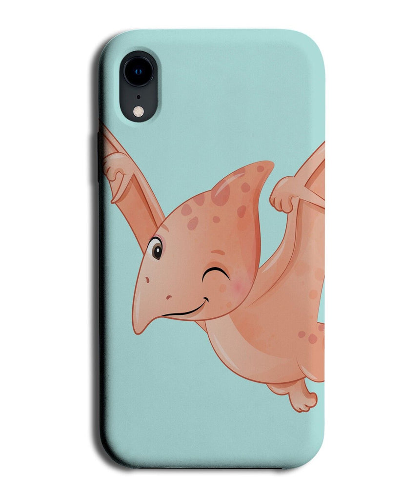 Cartoon Flying Pterodactyl Dinosaur Phone Case Cover Pterodactyls Kids DE22