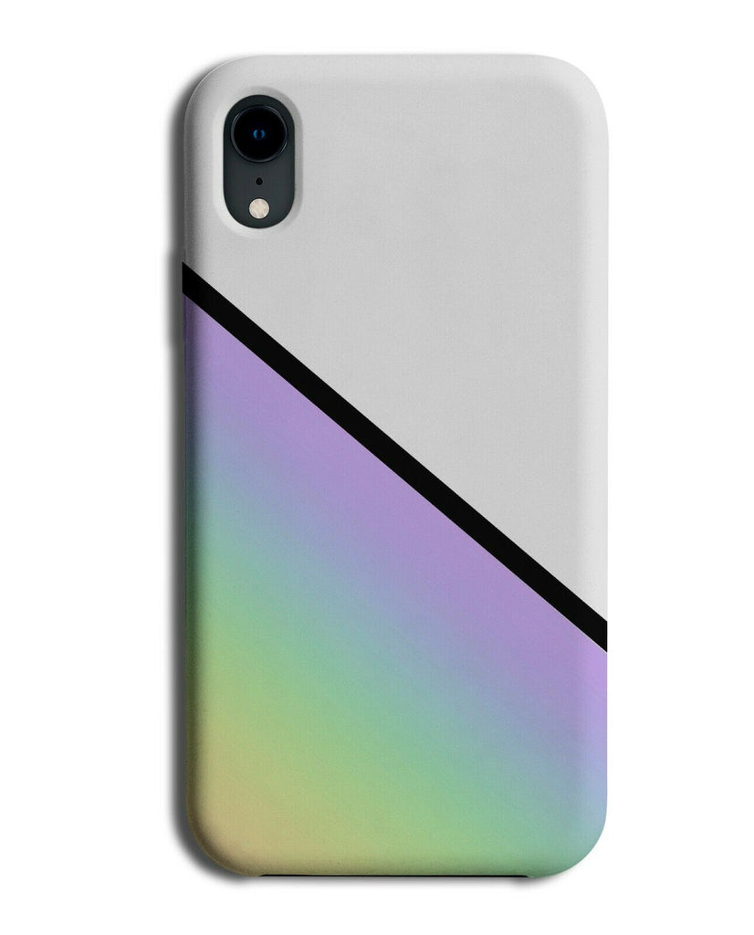 White and Rainbow Colour Phone Case Cover Colours Girls Colourful Print i354