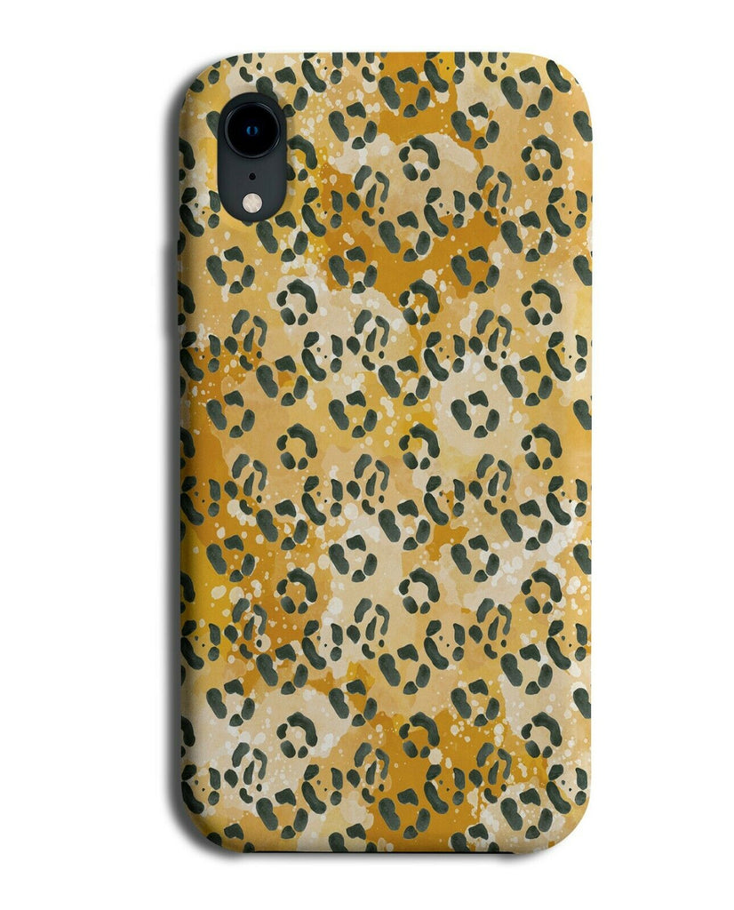 Exotic Tiger Print Phone Case Cover Skin Pattern Leopard Spots Dots E721