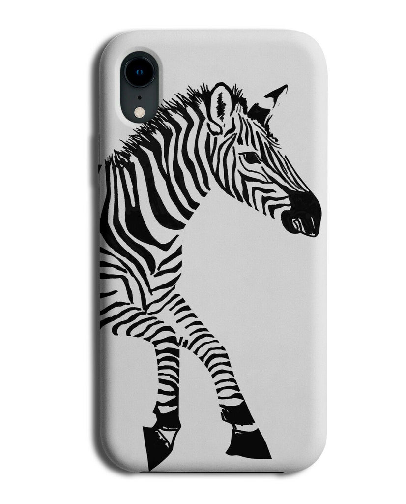 Close Up Zebra Striped Face Phone Case Cover Stripes Abstract Art Zebras H292