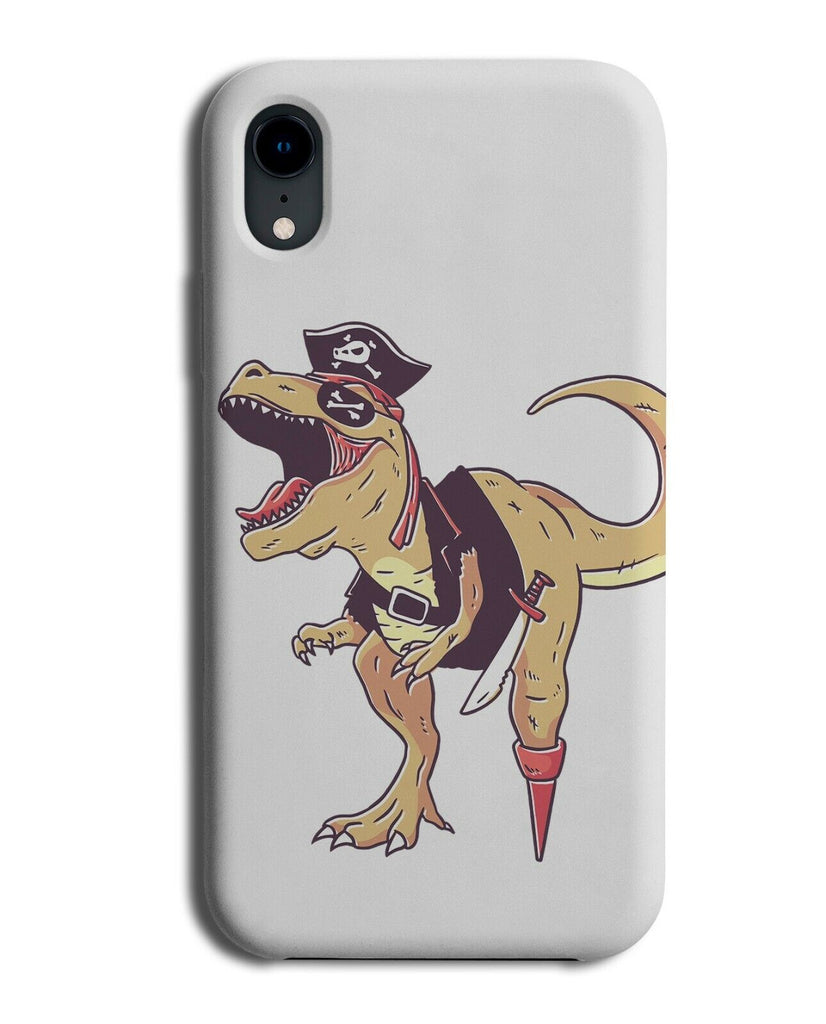 Dinosaur Pirate Fancy Dress Phone Case Cover Funny Pirates Style Theme Trex K046