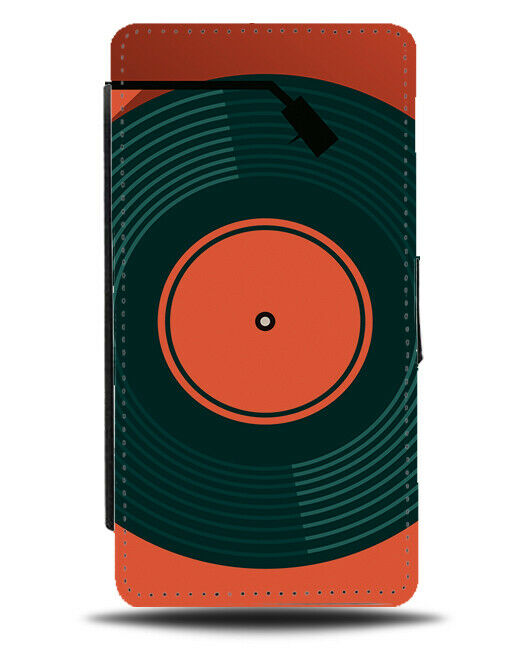 Old Fashion Vinyl Record Disc Phone Cover Case Orange Discs Vinyls Curves J287