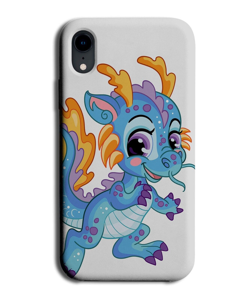 Waterdragon Phone Case Cover Water Dragon Ice Sea Dragons Blue Cute Kawaii BJ25