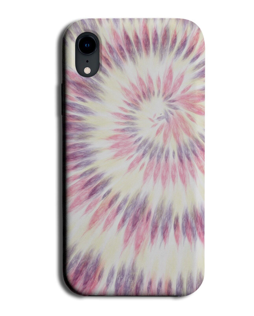 Dark Pink Tie Dye Spirals Phone Case Cover Pastel Coloured Throwback Retro CQ95