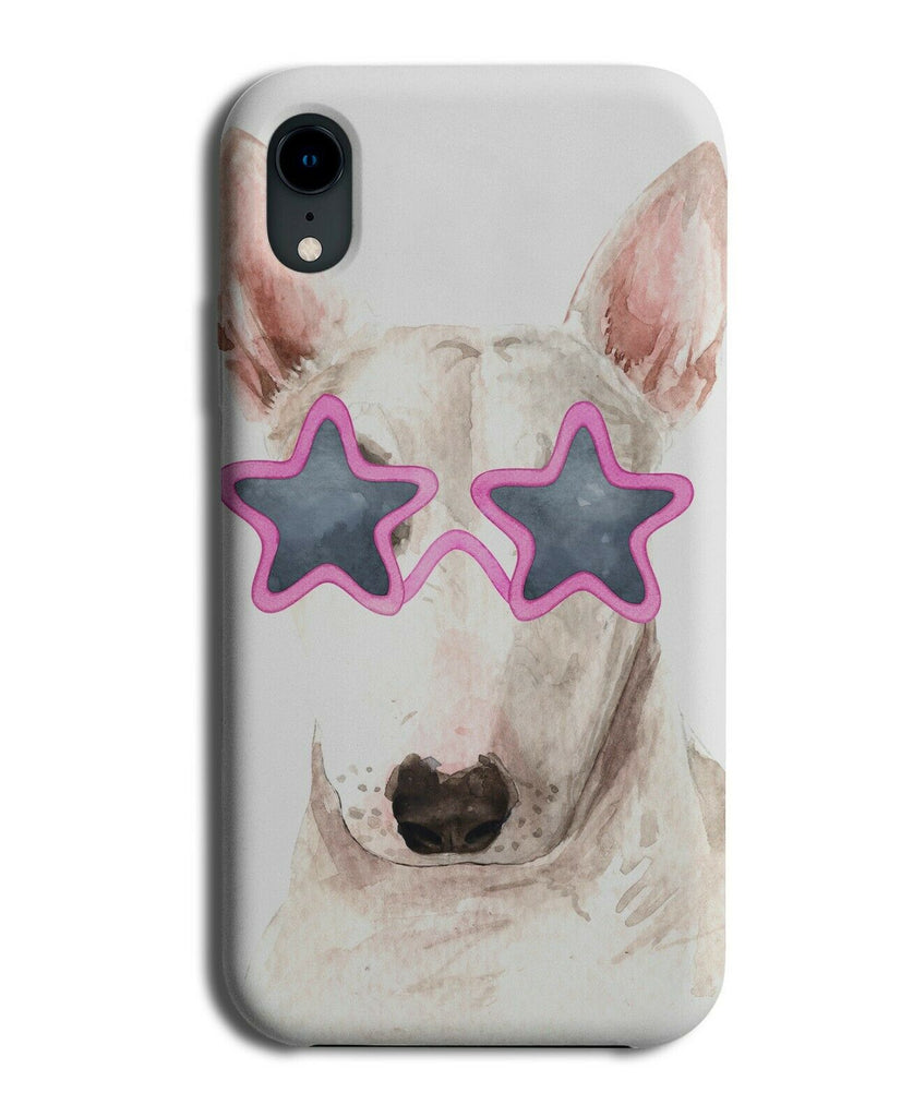 Bull Terrier Phone Case Cover Dog in Star Sunglasses LOL Funny Picture K505