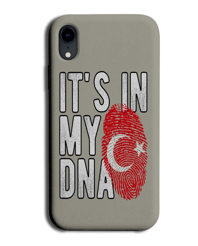 Its In My DNA Turkey Flag Phone Case Cover Flags Turkish Gift Person Citize LQ12