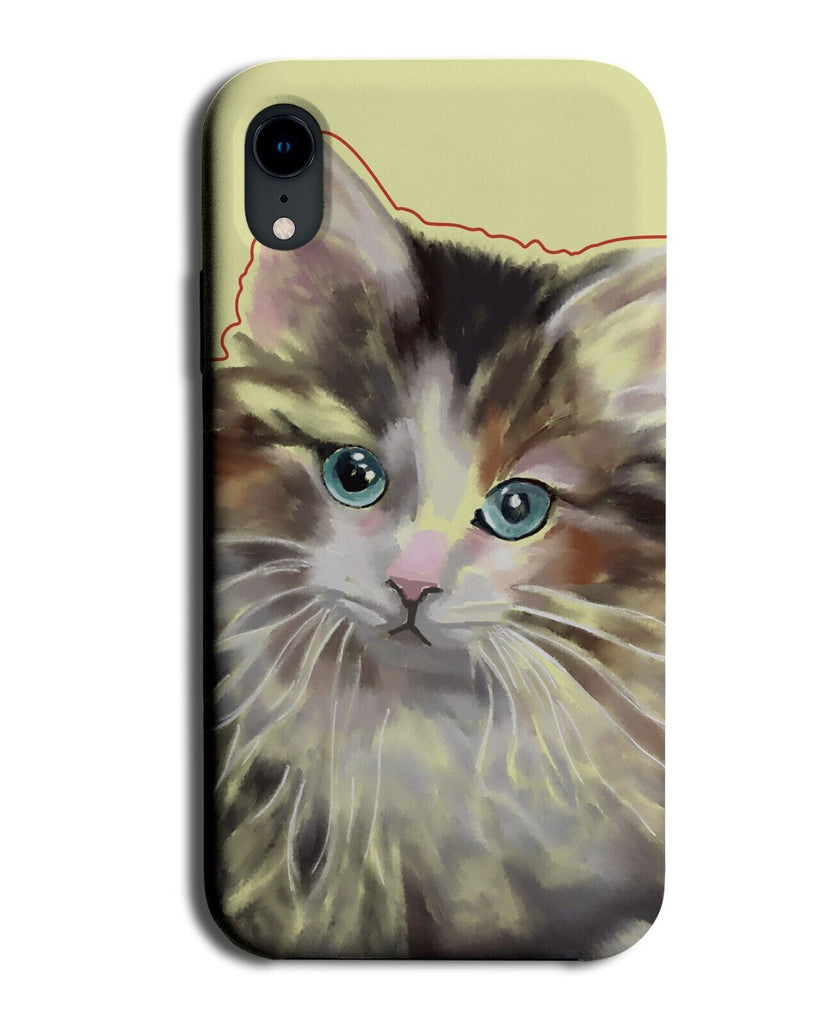 Long Haired Calico Munchkin Breed Of Cat Phone Case Cover Cats Kitten Kat BP71
